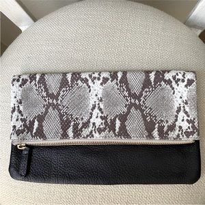 Gap Novelty Foldover Purse Bag Clutch